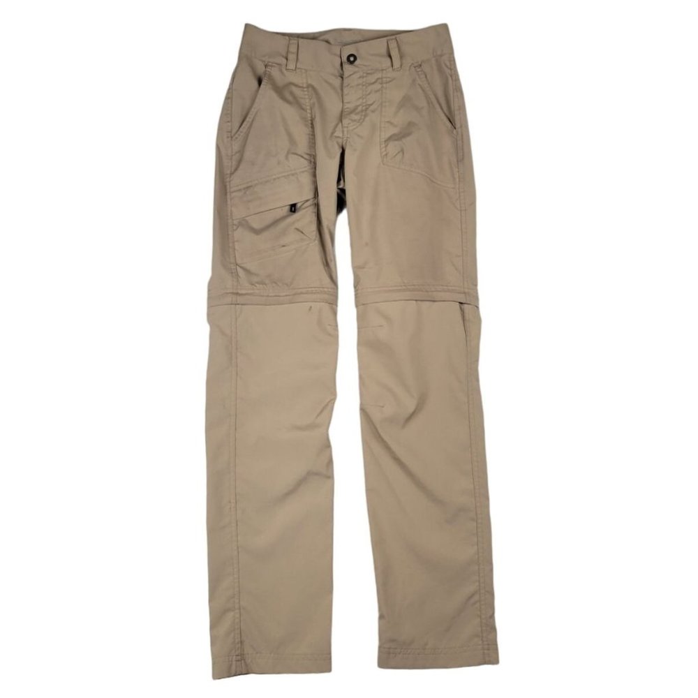 Columbia Pants Women's Size 2 Tan Omni-shield Convertible Outdoor Utility